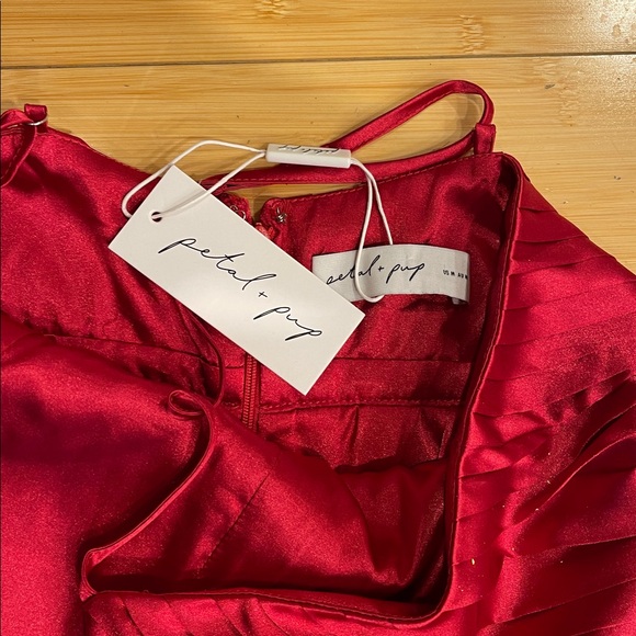 Petal & Pup Red Jumpsuit - Picture 10 of 11